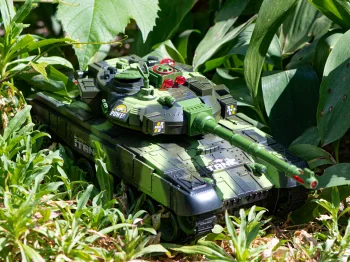 Tālvadības tanks RC War Tank 9993 2.4 GHz, meža maskēšanās krāsa