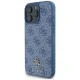 Guess HC PU 4G Small 4G и Classic чехол для iPhone 16 Pro Max MagSafe - Синий