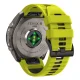 Tech-Protect Iconband Pro siksniņa Garmin pulksteņiem (47 mm), laima un melnā krāsā
