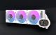 Šķidruma dzesēšanas sistēma Darkflash DH360D White v2, 360 mm, balta