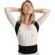 Magnetic Posture Corrector for Back, Size L, Black
