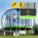 Детский садовый батут 4Fizjo PRO с защитной сеткой, 435 см (14FT),...