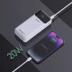 Dudao K15Pro Power Bank 20000mAh, 22.5W, White