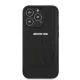 Mercedes iPhone 13 / 13 Pro чехол Leather Curved Lines, черный