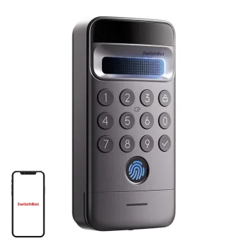 Viedā durvju koda tastatūra SwitchBot Keypad Vision Pro