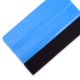 Felt squeegee for film application