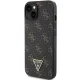 Guess 4G Triangle Metal Logo vāciņš iPhone 13 / 14 / 15, melns