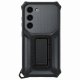Чехол Samsung Galaxy S23 Rugged Gadget Case с кольцом и подставкой, серый