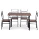 ModernHome VERONA 5 Piece Dining Table Set for Kitchen and Dining Room