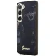 Чехол Guess для Samsung Galaxy S23 S911 Golden Marble Черный