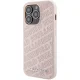 Чехол Karl Lagerfeld для iPhone 15 Pro Max Quilted K Pattern, розовый