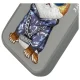 Nimmy Glasses Cool Cat vāciņš Apple iPhone 16 Pro, Pelēks