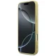 Чехол Guess для iPhone 17 Pro Max Fixed Glitter Big 4G, золотой