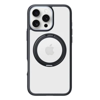 Чехол Torras Ostand R Fusion для iPhone 16 Pro (Black)