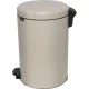 Pedāļa miskaste Brabantia Newicon 20 L, bēša