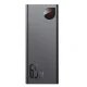 Baseus Adaman Powerbanka 20000mAh 65W Quick Charge 3.0 Power Delivery Melna | Powerbank 2X Usb / 1X Type C Micro Black...