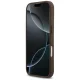 Чехол Guess для iPhone 17 4G Circle Classic Logo MagSafe, коричневый