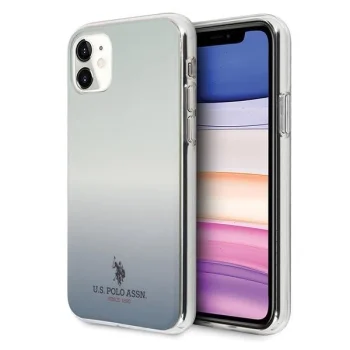Apple iPhone 11 6.1'' US Polo Gradient Pattern Collection Case Cover (USHCN61TRDGLB), Blue | Чехол Кейс...