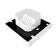 Wi-Fi термостат для электрического теплого пола MOES WHT-006-GB-WH, белый