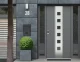 ModernHome HPB006 cinkota tērauda pastkastīte, antracīts