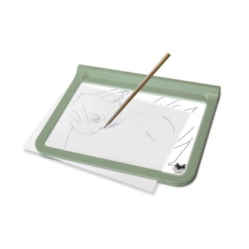 Kidywolf Kidydraw-Pro gaismas planšete zīmēšanai Zaļa