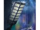 LED Solar Street Lamp with Motion & Dusk Sensor, Remote Control, IP67