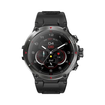 Viedpulkstenis Zeblaze Stratos 2 (melns) | Smartwatch (Black)