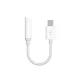 Аудиоадаптер Dudao L16CPro USB-C на 3.5 мм, белый