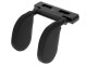 Adjustable Car Headrest and Travel Pillow, Black