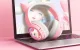 Onikuma B5 Wireless Gaming Headphones with RGB, Pink