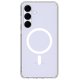 Spigen Ultra Hybrid Mag Case for Samsung Galaxy S25 FE MagSafe, Clear/White