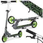Ricokids Kodi Gray-Green Scooter - Stylish & Durable Ride for Kids