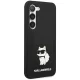 Чехол Karl Lagerfeld для Samsung Galaxy S24 Plus Silicone NFT Choupette, черный