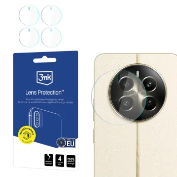 Гибридное защитное стекло на камеру 3mk Lens Protection для Realme 12+ 5G