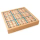 Деревянная Головоломка Доска Судоку, Синяя | Wooden Sudoku Board Puzzle Set with...