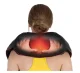 4FIZJO SHIATSU PRO+ Šiacu Sildošs Kakla Muguras Plecu 3D Masažieris Masieris Visam Ķermenim, Melns/Sarkans | Back...