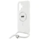 Karl Lagerfeld iPhone 16 vāciņš Crossbody IML Karl Head MagSafe, caurspīdīgs