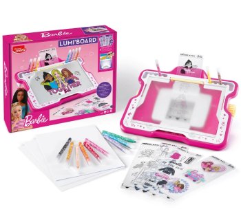 Barbie Maped illuminated creative drawing board