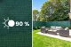 Plonos Premium Green UV Protection Garden Shade Net 1.5x25m 140g/m² + 50 Clips