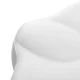 Kosmētiskais taburets Azzurro 156-F Bump-Up, balts