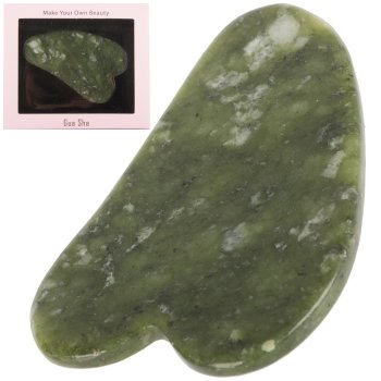 Nefrīta Masāžas Plāksne, Gua Sha Akmens Sejas Kakla Ķermeņa Masāžai, Dažādas krāsas | Jade Body Massager...