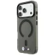 BMW vāciņš iPhone 18 Pro / 17 Pro M IML Frosted Metal Logo MagSafe, melns