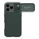 Чехол Spigen Optik Armor MagSafe для iPhone 17 Pro - Зеленый