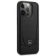 Чехол Mercedes для iPhone 15 Pro Max Leather Urban Line, черный