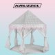 Bērnu Spēļu Telts Kruzzel 23476, Pelēk-Rozā | Children Play Tent