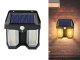 Saules bateriju lampa ar kustības un krēslas sensoru, 3 režīmi, ūdensizturīga, 1200lm