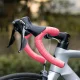 Обмотка руля Rockbros Perforated Silicone, розовая
