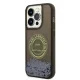 Karl Lagerfeld Liquid Glitter RSG vāciņš iPhone 14 Pro, melns