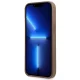 Apple iPhone 13 mini Guess 4G Triangle Logo Cardslot vāciņš maciņš - brūns | Phone Case Cover