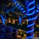 Гибкая светодиодная неоновая лента RGB с Bluetooth и пультом, 10 м